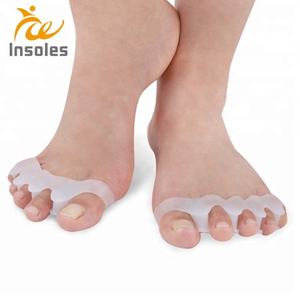 Гелевый разделитель для пальцев ног, растяжки для пальцев ног, резиновые растяжки для пальцев ног, используемые для занятий спортом, йогой, тренировок, бега, облегчения боли в суставах - Product Image 1