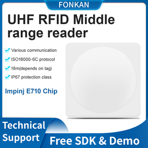 Gestione parcheggio a lungo raggio lettore integrato RFID macchina di controllo di accesso scheda E710 UHF lettore RFID - Product Image 6