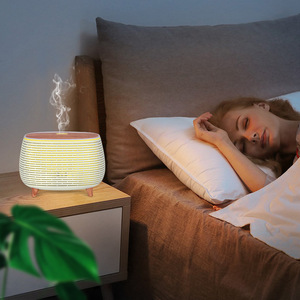 Diffuseur d'huiles essentielles ultrasonique silencieux de bureau haut de gamme, avec lumière d'ambiance colorée, humidificateur d'air, directement de l'usine - Product Image 4