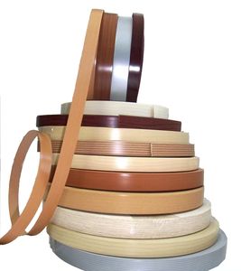 New 1*22mm PVC <b>Water</b> Resistant Eco-Friendly Flexible Edge Banding Trim <b>Tape</b> for Furniture Decorative - Product Image 2