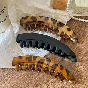 2026 Meilleures ventes, design populaire, pince à cheveux banane élégante et raffinée, pince à cheveux tendance pour femmes, bijoux en gros - Product Image 2
