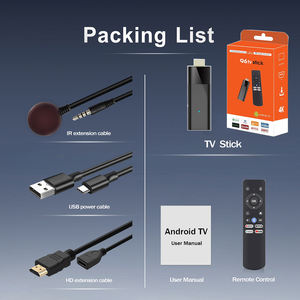 แอนดรอยด์ทีวี H313 Q6 2G 16G ATV ดองเกิล2.4G/5G WiFi BT Voice <span class=keywords><strong>Google</strong></span> ผู้ช่วย DDR3ระยะไกล4K HD IP-<span class=keywords><strong>TV</strong></span> วิดีโอภาพยนตร์ทีวีไฟติด - Product Image 5