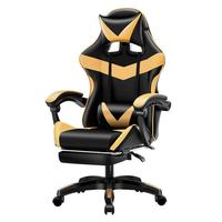 Échantillon Gratuit Prix Usine Chaise de Bureau Gaming Rouge et Table à Vendre Chaise de Course Informatique Massante avec Repose-Pieds