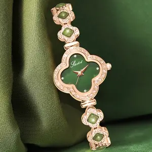 제조 업체 도매 하이 퀄리티 네 잎 클로버 패션 여성의 고급 시계