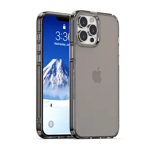 Fog surface hazysense of quality Frosted transparent anti falling shell cell phone cover for iphone 13 clear case
