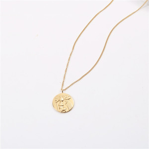 Collier de conte de fées pour hommes, bijoux série, <span class=keywords><strong>pendentif</strong></span> islamique en acier inoxydable, pièce de monnaie - Product Image 3