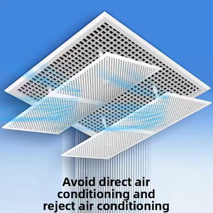 Haute qualité refroidisseur d'air climatiseur Portable Anti-coup pare-brise pour salon climatiseur déflecteur maison - Product Image 5