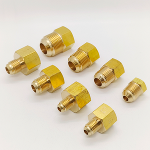 Adaptateur de réduction en laiton pour tuyau en <span class=keywords><strong>cuivre</strong></span>, raccord pour climatiseur, réfrigération, CVC - Product Image 1