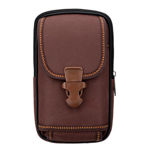 Funda de Cuero para Teléfono <span class=keywords><strong>Celular</strong></span> para Hombre, Funda Universal de Cuero con Clip para Cinturón, <span class=keywords><strong>Bolsa</strong></span> para Teléfono - Product Image 1