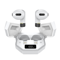 Écouteurs sans fil F72 TWS, écouteurs sportifs étanches 5.3, véritables écouteurs stéréo intra-auriculaires pour Samsung, noir