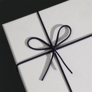 Souvenir Christmas <b>Gift</b> Packaging <b>Box</b> <b>Large</b> Rectangular Necklace Bracelet Jewelry Paper <b>Box</b> Bow Customized Color Portable Luxury - Product Image 4