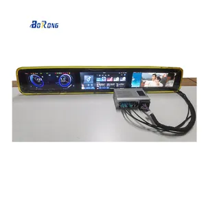 12.3" Screen CarPlay Android Car Video With Liquid Crystal Display Instrument
