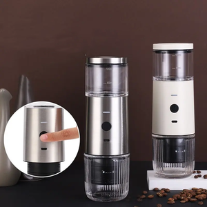 Machine à café expresso portable électrique rechargeable à capsules, auto-chauffante, manuelle, idéale pour le camping - Product Image 2