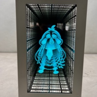 Espejo Infinito Abyss, Letrero Luminoso Personalizado con Caracteres LED, Decoración de Pared de Fondo Publicitario de Vidrio, Luz de Neón para Tiendas Minoristas