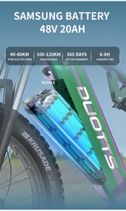 Anh EU Kho E26 Động Cơ Người Lớn Lai E-Xe Đạp 48V MTB Thành Phố Bụi Bẩn Xe Đạp Điện Chất Béo Lốp Cho Đi Làm Leo Núi - Product Image 3