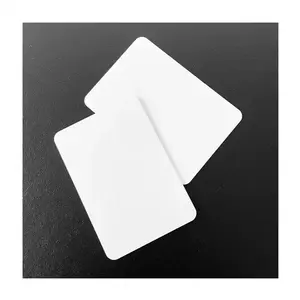 आरटीएस दो तरफा बिजनेस कार्ड ब्लैंक हीट सब्लिमेशन एल्यूमिनियम ब्लैंक बिजनेस कार्ड ब्लैंक 2.25x3.25 इंच