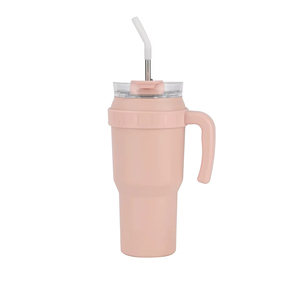 Gobelet isotherme en acier inoxydable 304 de 40 oz à grande capacité avec paille pour voiture, vente chaude transfrontalière, maintien de la fraîcheur - Product Image 3