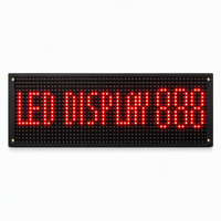 Module d'affichage LED monochrome P4.75 pour intérieur, scan 1/16, 64x32 points, panneau LED 304x152mm