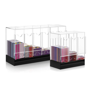 Dispensador de Sobres de Cartas Coleccionables de Acrílico Transparente, Expositor de Sobres con Alimentación por Gravedad, Soporte para Cartas TCG para Estantes de Tiendas Minoristas - Product Image 1