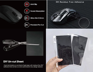 Autocollant antidérapant absorbant la transpiration, auto-adhésif, pour manette de jeu PS5 Pro Switch 2 Xbox Series Steam Deck OLED ROG Ally - Product Image 5