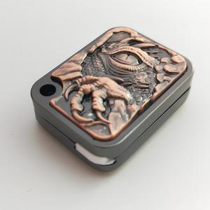 Spinner à main de luxe en métal EDC BPMODS Evil Dragon Push Slider Fidget <span class=keywords><strong>Toy</strong></span> - Product Image 5