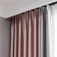 New Style Large Backdrop Curtain Solid Color Church Curtains Decoration Modern Curtains Wholesale