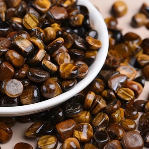 ชิปคริสตัลตาเสือขัดเงาขนาด10-15มม. สินค้าหัตถกรรมเก่าขายส่ง - Product Image 2