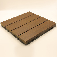 En stock, vente en gros de dalles de terrasse carrées en bambou, imperméables, anti-corrosion, à emboîtement, pour balcon, patio, jardin