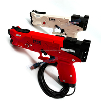 Pistola de Luz con Cable USB y Válvula Solenoide de Retroceso Gun4IR para Máquina de Juegos de Disparos, Computadora, PC, PS2 y Empujamonedas