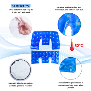Hot Sale Products Reusable PVC Plastic Gel Click <b>Heated</b> <b>Pack</b> Shoulder Hot & Cold <b>Pack</b> for Injury and Pain Relief - Product Image 3