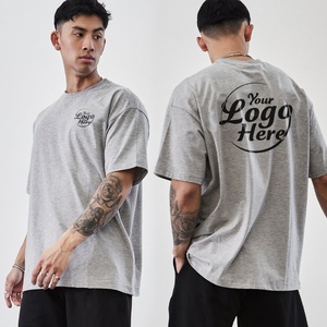 T-shirt Homme Respirant à Manches Courtes 100% Coton, Nouveau Style Printemps-Été, Col Rond, pour Fitness et Course à Pied - Product Image 2