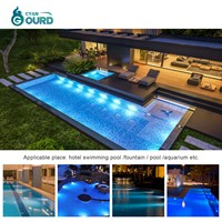Smart 12W 18W 25W 35W 45W Verre changeant de couleur Tuya Ip68 Étanche Rvb 12v Sous-Marine Par 56 Rgb Led Piscine Lumière