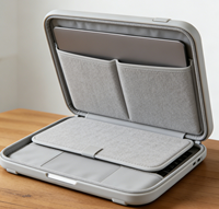 Funda Rígida Impermeable de Silicona para Portátil de 14 Pulgadas - Funda Protectora para Macbook Air Pro 13/15/PC PAD05