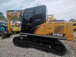 2022 Year CE Second <b>Hand</b> <b>Mini</b> Excavating Machinery SANY Brand SY155C Used Excavator for Construction Machinery From China - Product Image 3