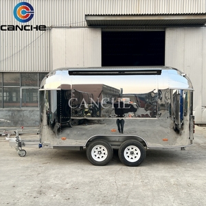 Remolque de Comida Móvil para Exteriores, Carrito de Comida Móvil para la Calle, Camión de Comida Móvil de Fábrica FR en Venta - Product Image 2