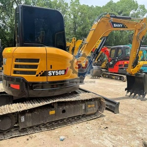 Mini Excavadora Usada en Oferta, SANY SY50 SY18 SY35 60 75 55 Sy55c, Mini Excavadora de Segunda Mano a Precio Económico en Stock - Product Image 2