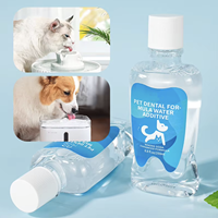 PetFit Bain de bouche personnalisable pour chiens et chats 250ml – Style mignon, extrait végétal, nettoyage doux, haleine fraîche, blanchiment des dents et des gencives