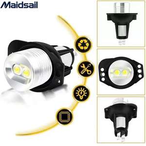 Vente directe d'usine. Convient aux feux antibrouillard <span class=keywords><strong>LED</strong></span> <span class=keywords><strong>BMW</strong></span> <span class=keywords><strong>Angel</strong></span> Eye 10W BMWE90 <span class=keywords><strong>E91</strong></span>, lampe décorative, double lampe. - Product Image 4