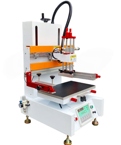 Máquina de serigrafía plana semiautomática de un solo color para impresión de logotipo de bolsa de papel de vaso de plástico para uso industrial - Product Image 2