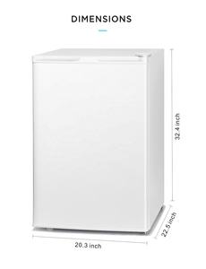 Bd-88 коммерческих горячая Распродажа глубокое морозильное вместилище глубокого Вертикальная морозильная камера Белый для гостиницы - Product Image 2