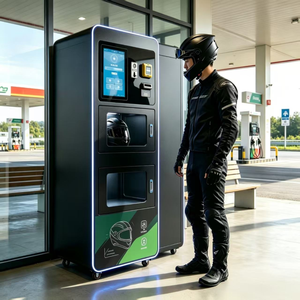 Máquina Expendedora Inteligente de Cascos para Motocicletas con Pantalla Táctil, Equipo de Venta Comercial - Product Image 3