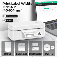Impresora de etiquetas de código de barras de envío térmico portátil Marklife de 4 pulgadas gran oferta 110mm USB para máquina de impresora de pegatinas 100 X150mm