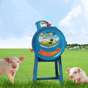Mini Household Chaff <b>Cutter</b> 220V 200kg/h Capacity <b>Multifunctional</b> New Condition Feed & Grass <b>Cutter</b> - Product Image 2