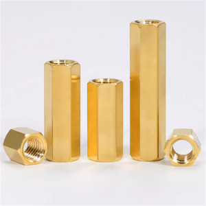 Elementi di fissaggio elettrici a esagono meccanico M2.5 maschio femmina in ottone filettato esagonale distanziatore - Product Image 4