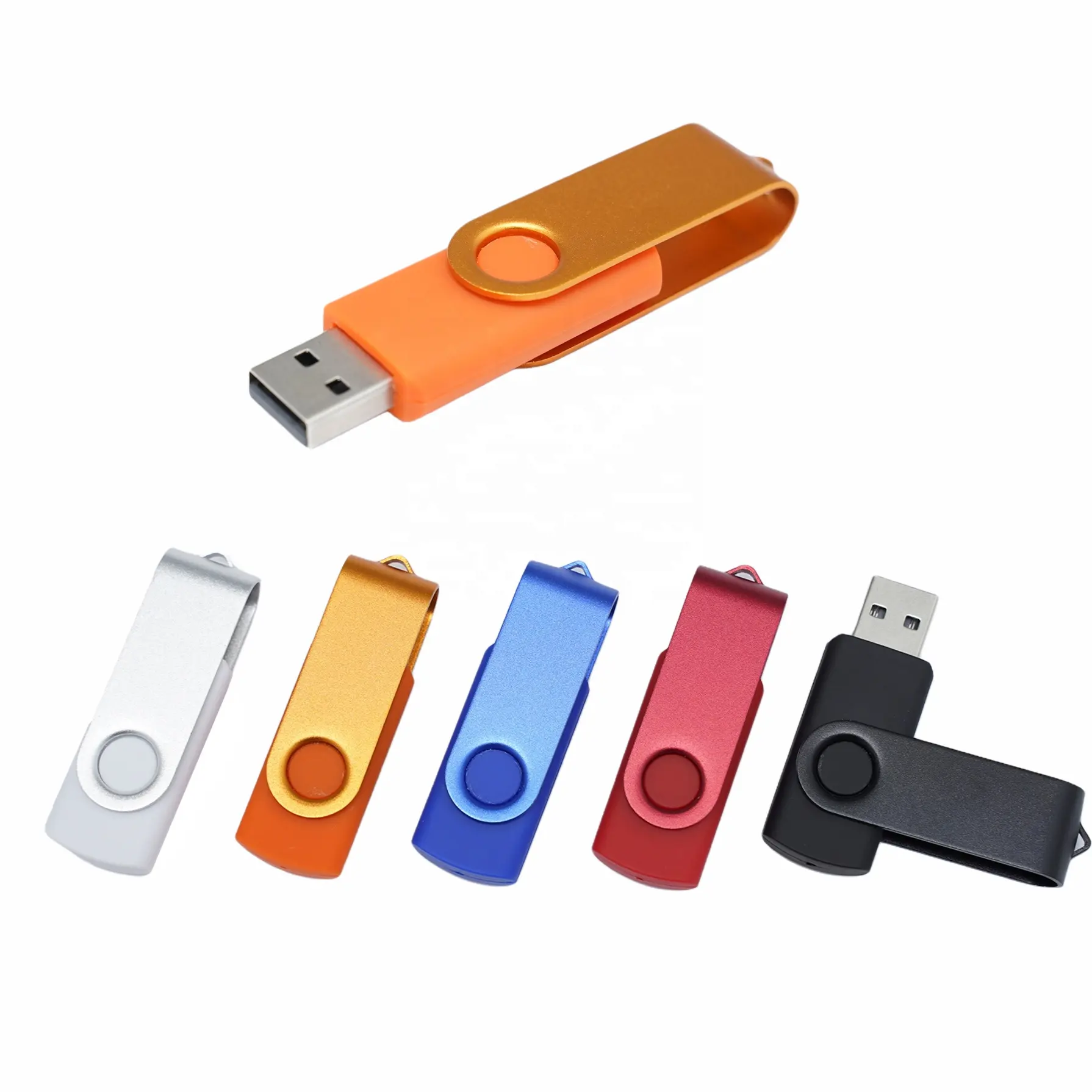 Fabbrica di sconto prezzi più bassi classic girevole chiavette usb di trasporto del commercio all'ingrosso 2gb 4gb 8gb 16gb 32gb 64gb più colori usb flash drive