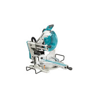 Scie à onglet coulissante Makita LS1219L 12 pouces, machine de découpe professionnelle pour le travail du bois