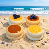 Jouet anti-stress en caoutchouc souple en forme de morceau de fromage, à récupération lente, pour la décompression et la simulation