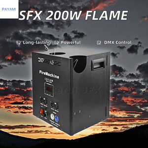 Machine à <span class=keywords><strong>flamme</strong></span> triple voie 200W, nouveau modèle, très vendue, pour spectacles scéniques, machine à feu DMX, produit à glace sèche - Product Image 3