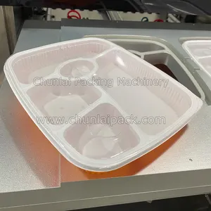 Food Meat Pork Shrimp Fish Tray Vacuum Gas Packing Sealing MAP Modified Atmosphere Packaging Machine