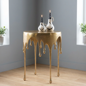 Table basse au design industriel moderne, décorative, minimaliste, avec plateau en marbre et structure en métal, pieds courbes, pour le mobilier de salon - Product Image 1